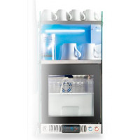 Комбинированная станция NECTA Koro Prime & Korinto Prime холодильник для молока и станция для подогрева чашек