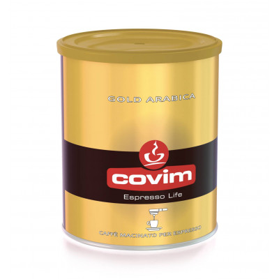 Кава COVIM Gold Arabica мелена 250 г (ж/б)