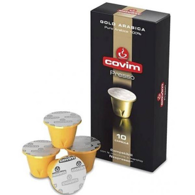Кофе COVIM Nespresso Gold Arabica в капсулах 120 шт