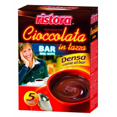 Шоколад порционный RISTORA чёрный 5 шт х 25 гр