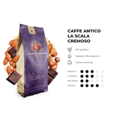 Кофе Caffe Antico La Scala в зернах 1 кг