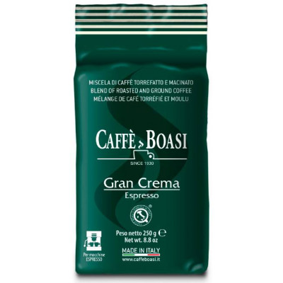 Кофе молотый Caffe Boasi Gran Crema Espresso 250 г